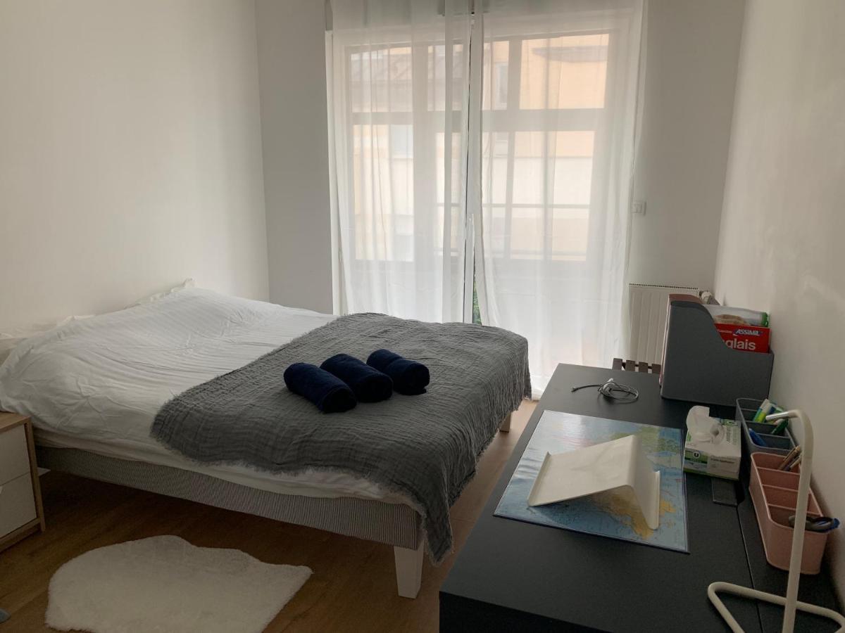 Appartement Centre Ville Avec Terrasse Et Parking Securise Rennes Eksteriør billede
